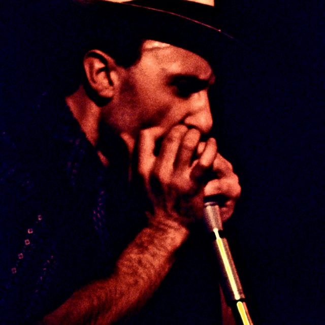 Foto d'epoca del concerto al Teatro Astra, 1