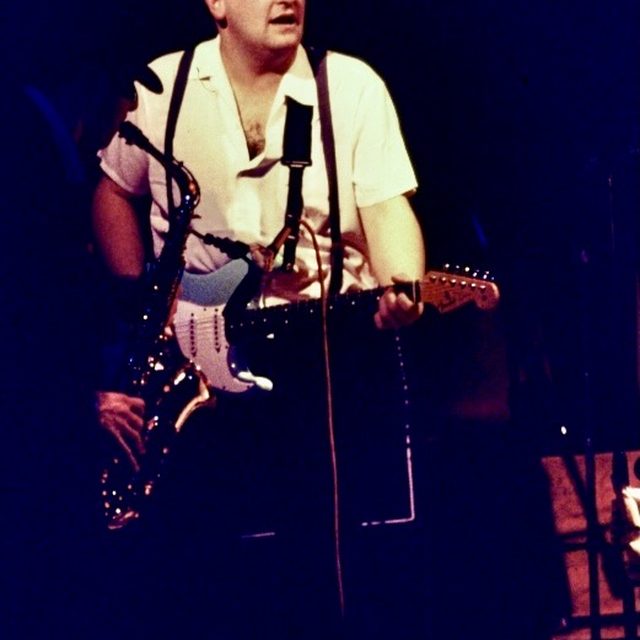Foto d'epoca del concerto al Teatro Astra, 8